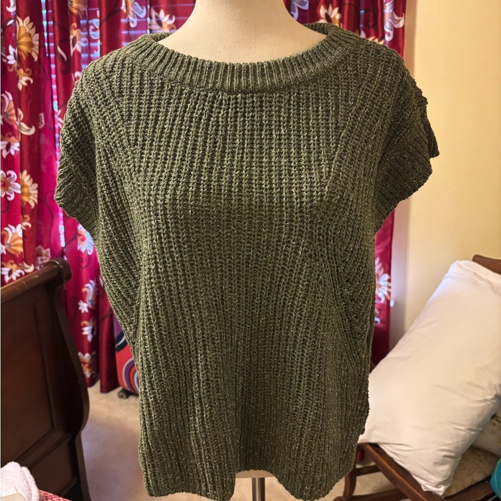Olive Green Women's Sweater